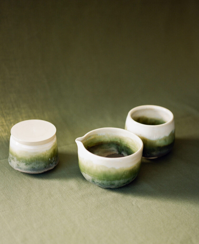 ceramic tea cups