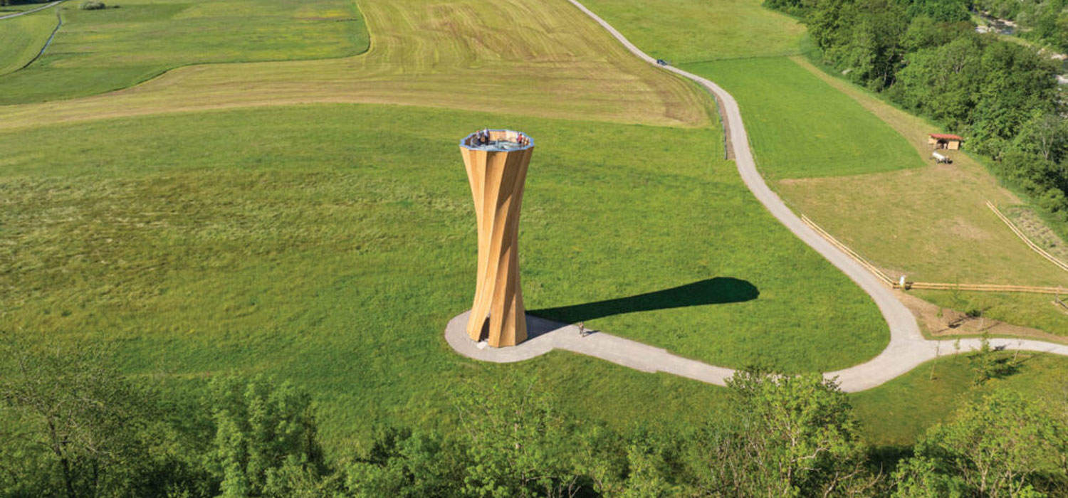 wangen tower in green field