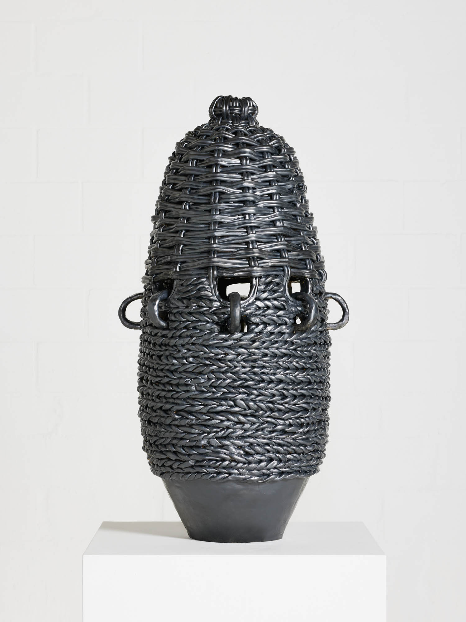 charcoal grey vase