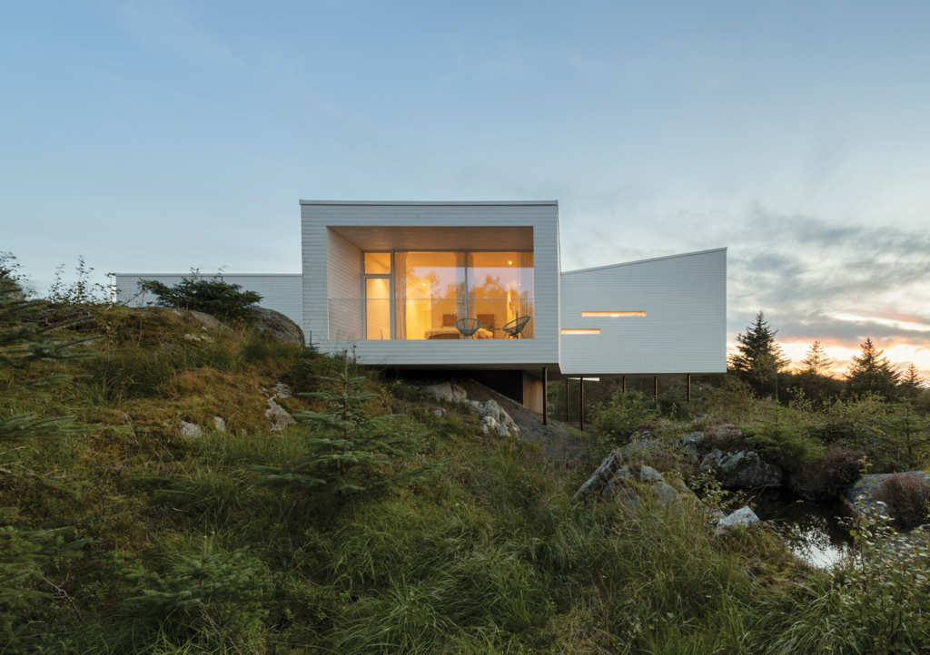 exterior shot of Villa Austevoll